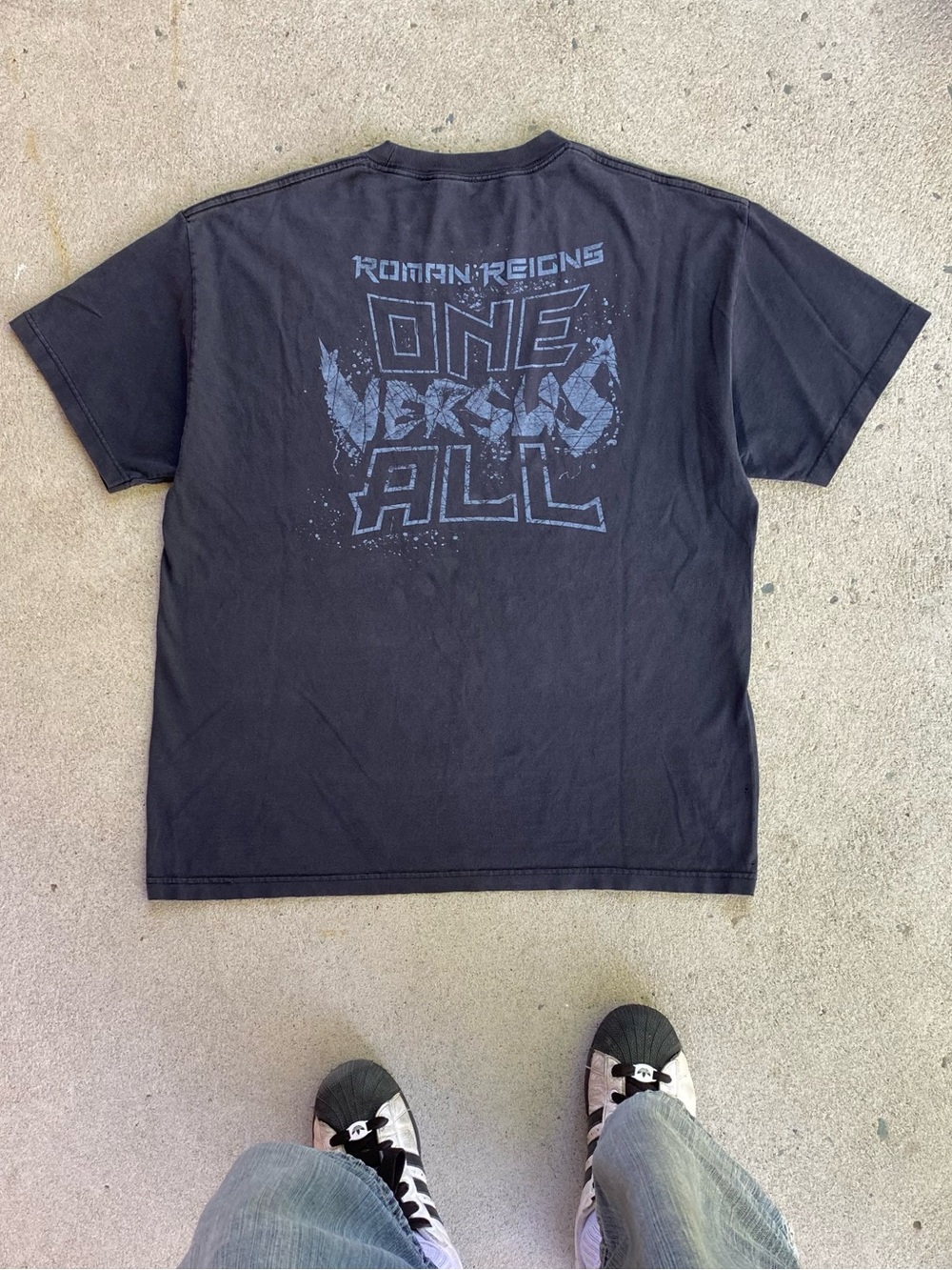 Y2k WWE Roman Reigns One Versus All Tee Shirt - Picture 2 of 8
